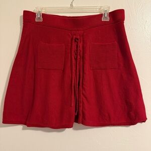 90s Y2K Candies Knit A-line Skirt with Pockets